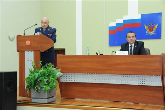 Мероприятие, посвященное назначению на должность начальника УФСИН России по Чувашской Республике -  Чувашии