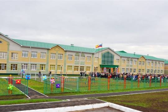 В селе Яныши Чебоксарского района открылась новая школа