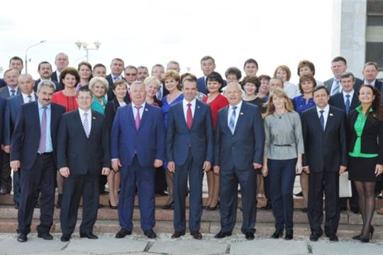 Врио Главы Чувашии Михаил Игнатьев принял участие в торжественном мероприятии, посвященном 95-летию Чувашского республиканского союза потребительских обществ