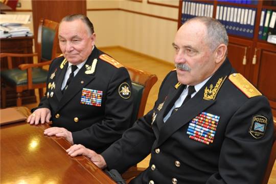 Иван Моторин встретился с руководителями Всероссийской общественной организации морских пехотинцев «Тайфун»