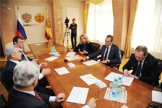 Встреча с представителями Федерации спортивной борьбы России