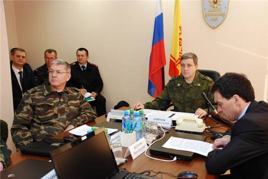 Командно-штабное учение по пресечению условного террористического акта
