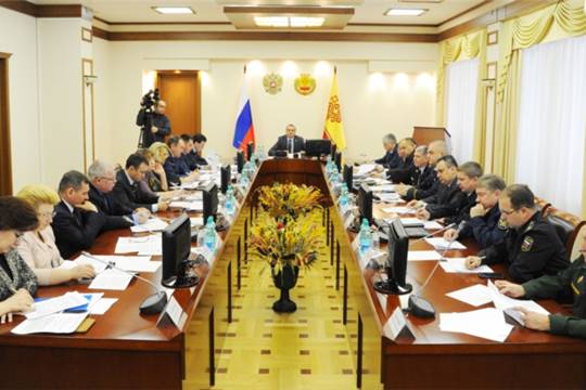 Координационное совещание при Главе Чувашской Республики по обеспечению правопорядка в Чувашской Республике