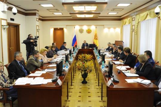 Заседание Комиссии по координации работы по противодействию коррупции в Чувашской Республике