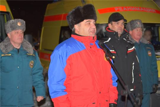 Глава МЧС Российской Федерации Владимир Пучков с рабочим визитом посетил Чувашскую Республику