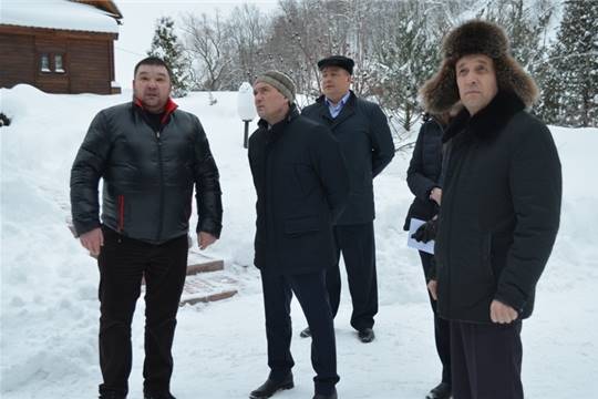 Премьер-министр Иван Моторин посетил Мариинско-Посадский район