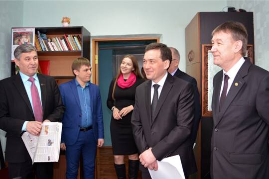 Иван Моторин встретился с коллективом издательского дома «Хыпар»