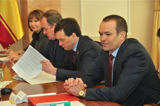 Встреча Главы Чувашии с руководителями фракций Госсовета Чувашии