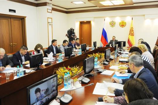 Видеоконференция с главами администраций муниципальных районов и городских округов Чувашской Республики