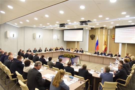 Заседание Межведомственной комиссии по анализу эффективности контрольно-надзорной деятельности в отношении органов местного самоуправления в Чувашской Республике