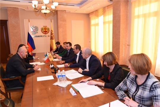 Деловая встреча с итальянской делегацией