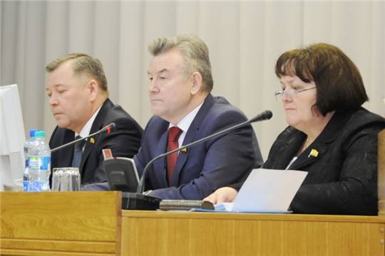 Заседание шестой сессии Государственного Совета Чувашской Республики