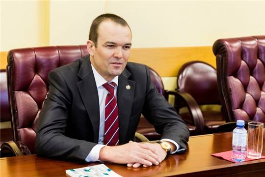 Рабочая встреча первого заместителя Губернатора Мурманской области Алексея Тюкавина с Главой Чувашской Республики Михаилом Игнатьевым