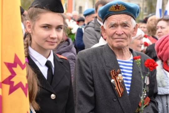 В Мемориальном комплексе «Победа» г. Чебоксары почтили память погибших воинов