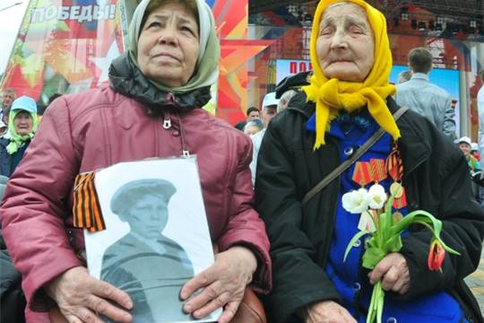 Торжественный митинг, посвященный 72-й годовщине Победы в Великой Отечественной войне (Фото О. Мальцева)