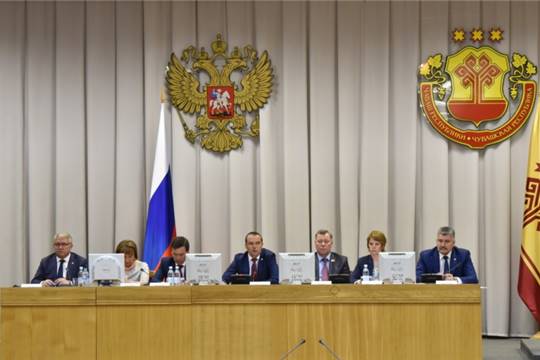 Расширенное заседание коллегий министерств здравоохранения Чувашской Республики, образования и молодежной политики Чувашской Республики, физической культуры и спорта Чувашской Республики