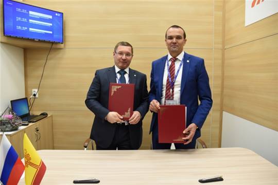 Подписание соглашения о сотрудничестве между Правительством Тюменской области и Кабинетом Министров Чувашской Республики