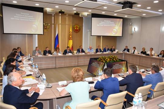 Заседание Совета по улучшению инвестиционного климата при Главе Чувашской Республики