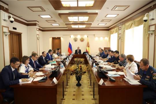Заседание Координационного совещания при Главе Чувашской Республики по обеспечению правопорядка в регионе