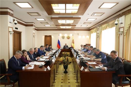 Заседание Координационного совещания при Главе Чувашской Республики по обеспечению правопорядка в Чувашской Республике