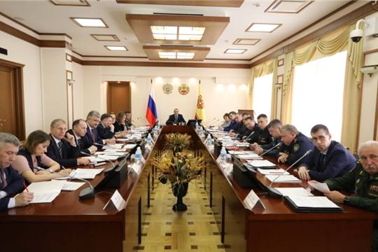 Заседание Координационного совещания при Главе Чувашской Республики по обеспечению правопорядка в Чувашской Республике