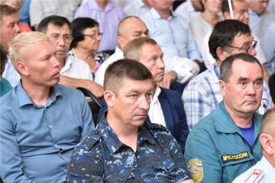 Подведение итогов социально-экономического развития Цивильского района за I полугодие 2019 года и постановка задач на перспективу