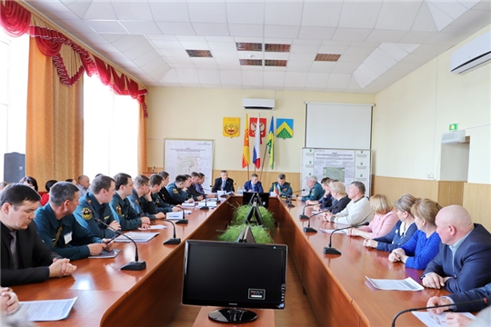 В Комсомольском районе подведены итоги командно-штабного учения