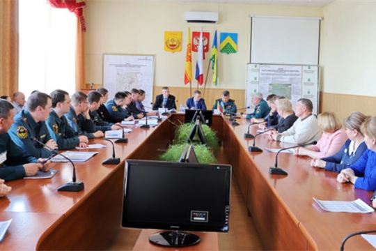 Командăпа штаб вĕренĕвĕсем иртнĕ