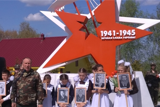 Торжественный митинг в деревне Асаново Асановского сельского поселения