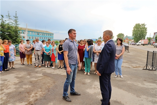 Учебная тренировка в администрации Комсомольского района