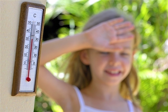 Берегите детей от солнечных и тепловых ударов!