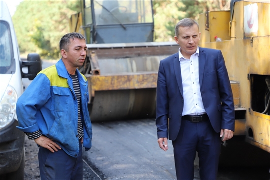Рабочая поездка главы администрации Комсомольского района Александра Осипова по району