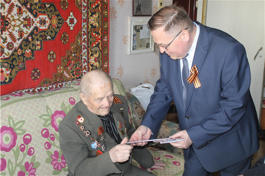 В Козловском районе  состоялось чествование ветеранов Великой Отечественной войны