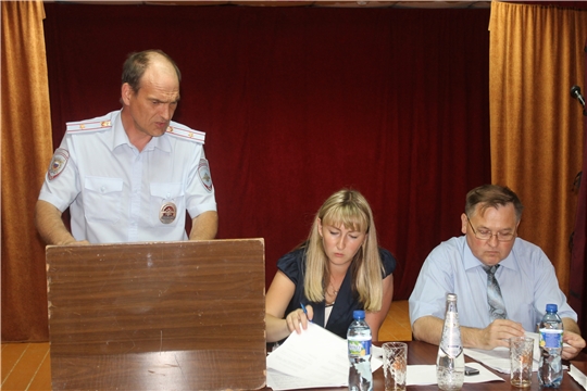 Состоялось выездное заседание Комиссии по профилактике правонарушений в Козловском районе в с.Байгулово