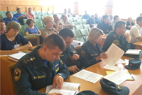 В Козловском районе началось командно-штабное учение