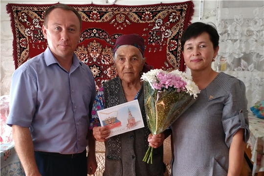 90-летний юбилей отмечает ветеран войны  Смолина Серафима Ивановна