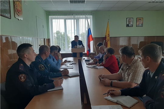 Проведено очередное заседание антитеррористической комиссии  Козловского района