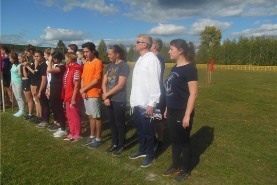 Работники культуры – участники легкоатлетической эстафеты на призы Козловской районной газеты «Знамя»