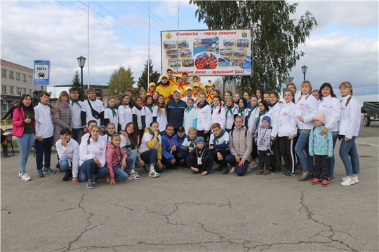 Более полутора тысяч жителей Козловского района приняли участие в легкоатлетическом  забеге "Кросс Наций -2019"