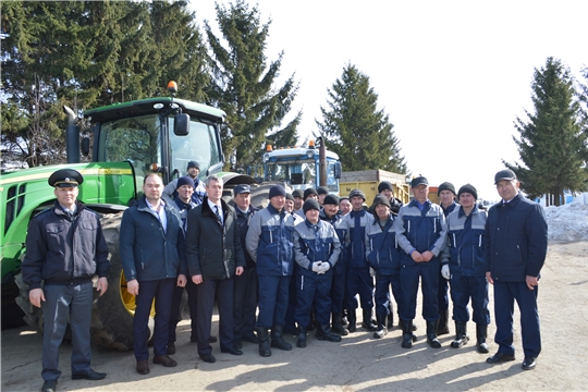 Ежегодный технический осмотр тракторов прошел в ООО "Агрофирма Таябинка"