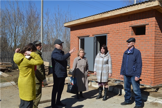 Глава администрации Красноармейского района Александр Кузнецов проверил ход работ по по строительству газовой котельной