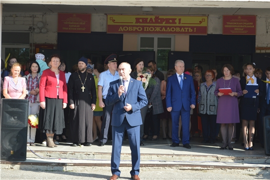 А.Н. Кузнецов побывал на торжественных мероприятиях, посвященных Дню Знаний