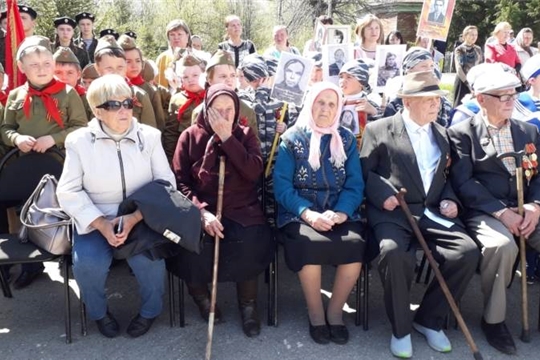 В сельских поселениях Красночетайского района состоялись торжественные мероприятия, посвященные 74-й годовщине Победы в Великой Отечественной войне
