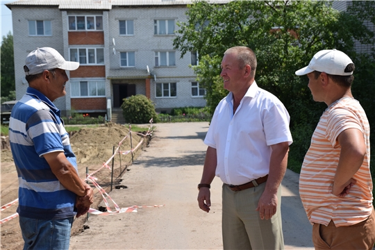 В Красночетайском районе ведется строительство ряда социально значимых объектов