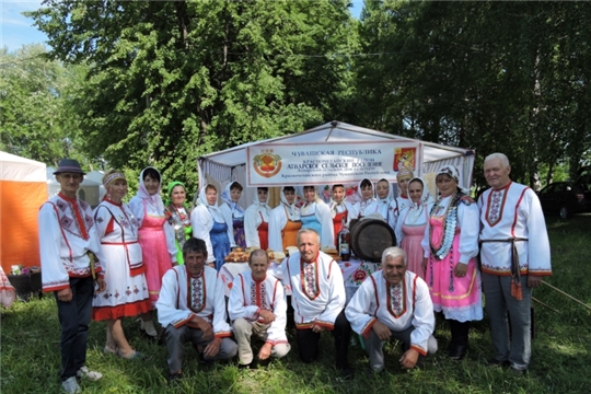 Красночетайские артисты выступили на областном чувашском национальном празднике «Акатуй - 2019» в г.Ульяновск