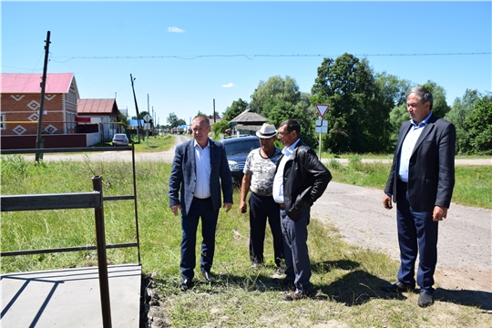 Глава администрации района Александр Башкиров ознакомился с ходом строительных работ