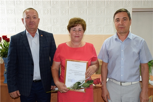 В Красночетайской районной больнице прошло чествование сотрудников отрасли здравоохранения района
