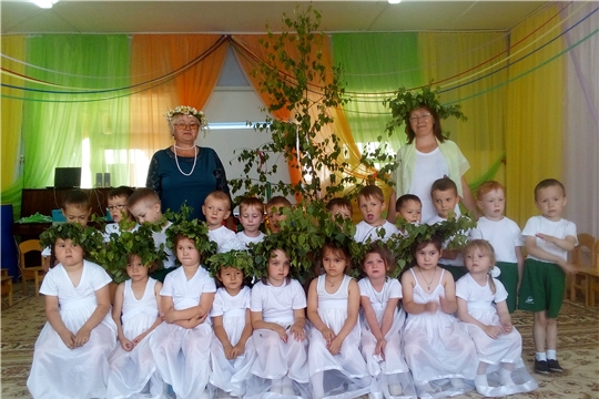 В детском саду отметили народный праздник "Троица"