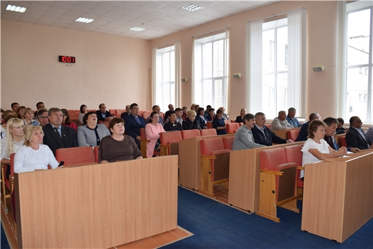 Состоялось очередное тридцать девятое заседание Собрания депутатов Красночетайского района