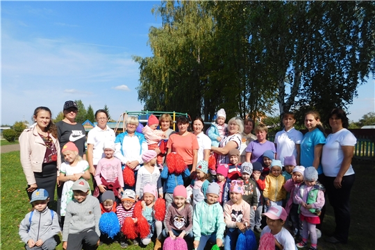 В детском саду "Рябинушка" прошло спортивное мероприятие «Веселые старты»